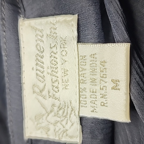 Raiment Fashions, Inc. Sheer Embellished Tunic Top op, Size M - Picture 8 of 9